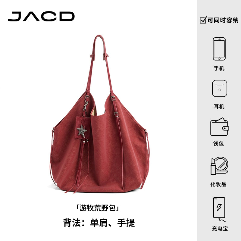 JACD Slack Leopard Print Tote Bag