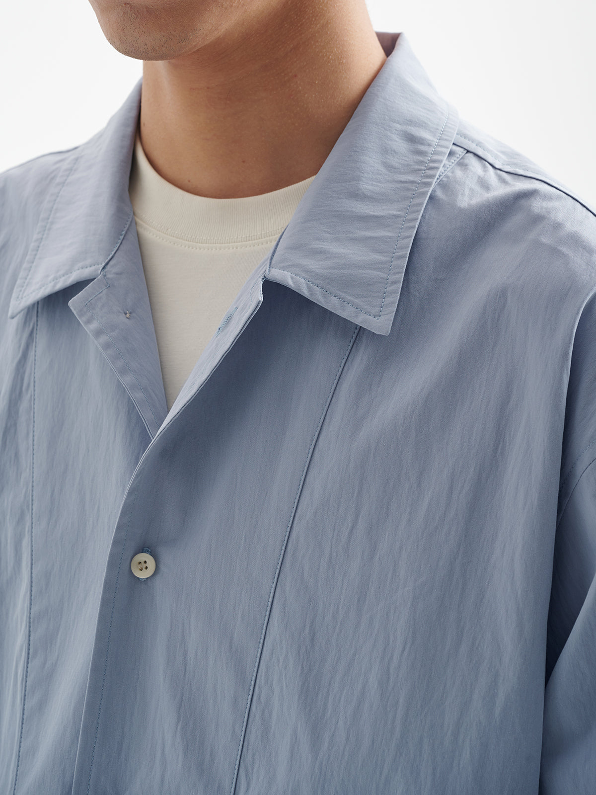 BUTTBILL 25SS Japanese Vintage Tooling Short Sleeve Shirt