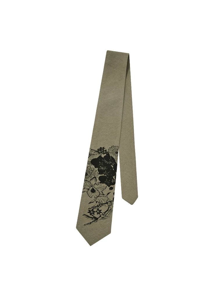 KREATE Eternal Flower Print Versatile Tie