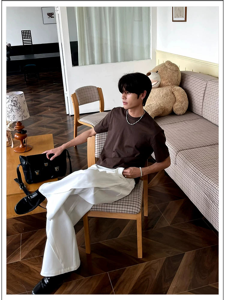 DM Tenacious  Antibacterial Quick Drying Small Neckline Tee