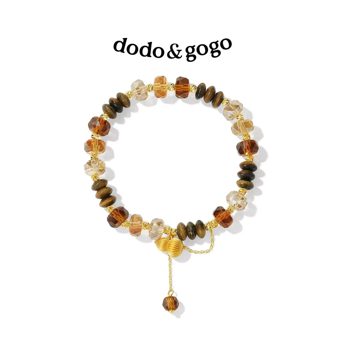 DODOGOGO Irregular Maillard White Premium Sense Bracelet