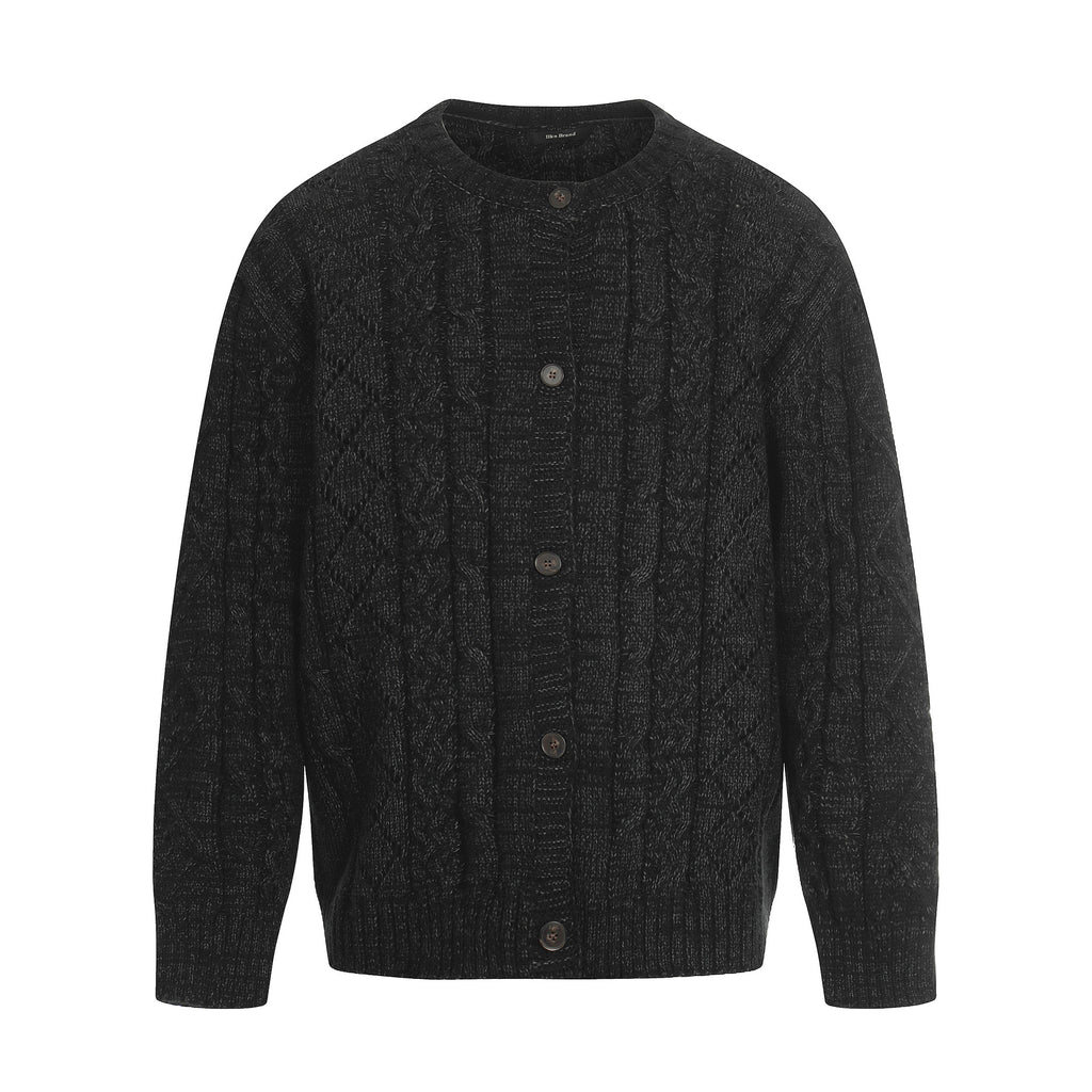 11KN Vintage Crew Neck Knitted Sweater