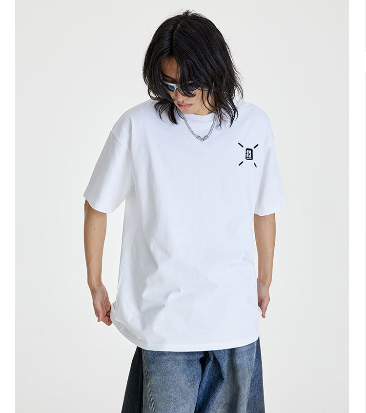 (NMK) X LOGO Heavy Cotton Loose Tee