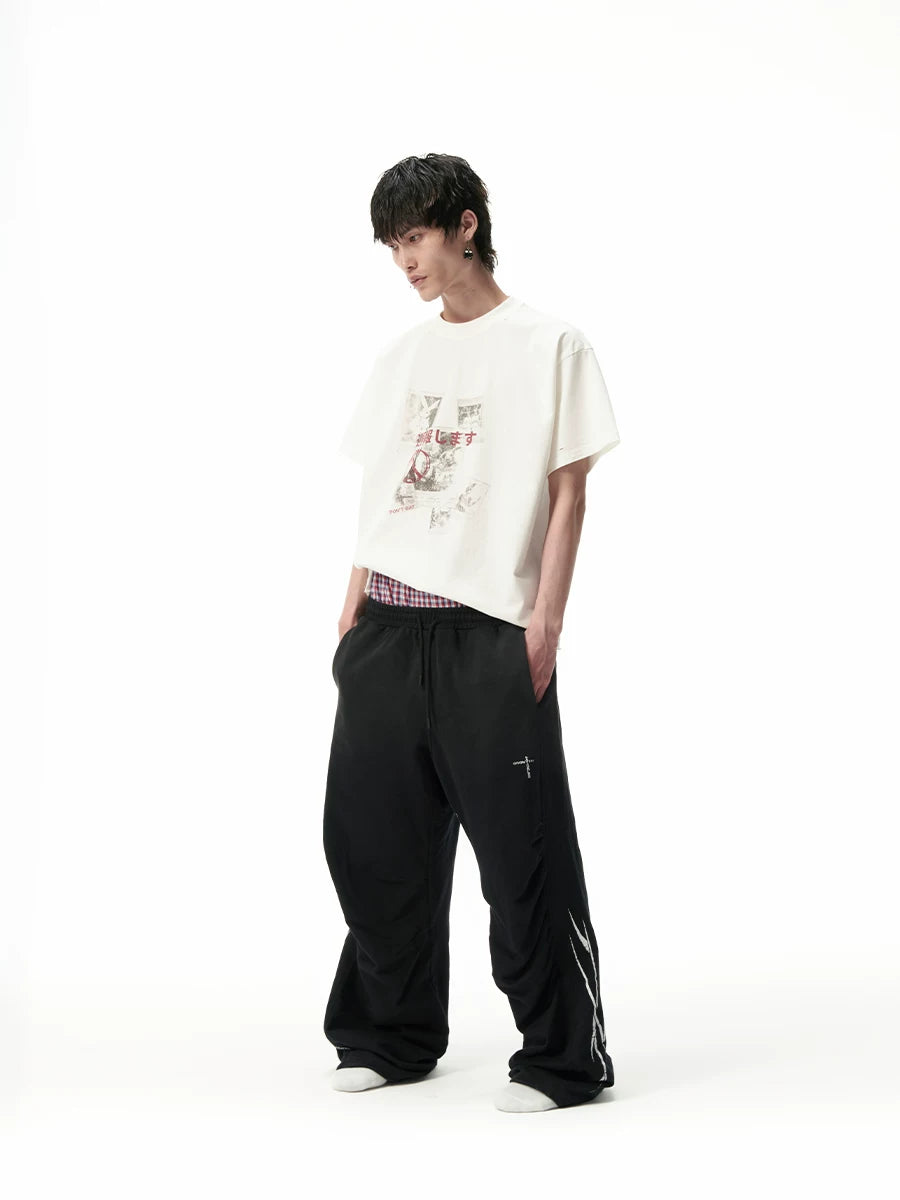 SGW Direct Injection Printing Casual Loose Tee