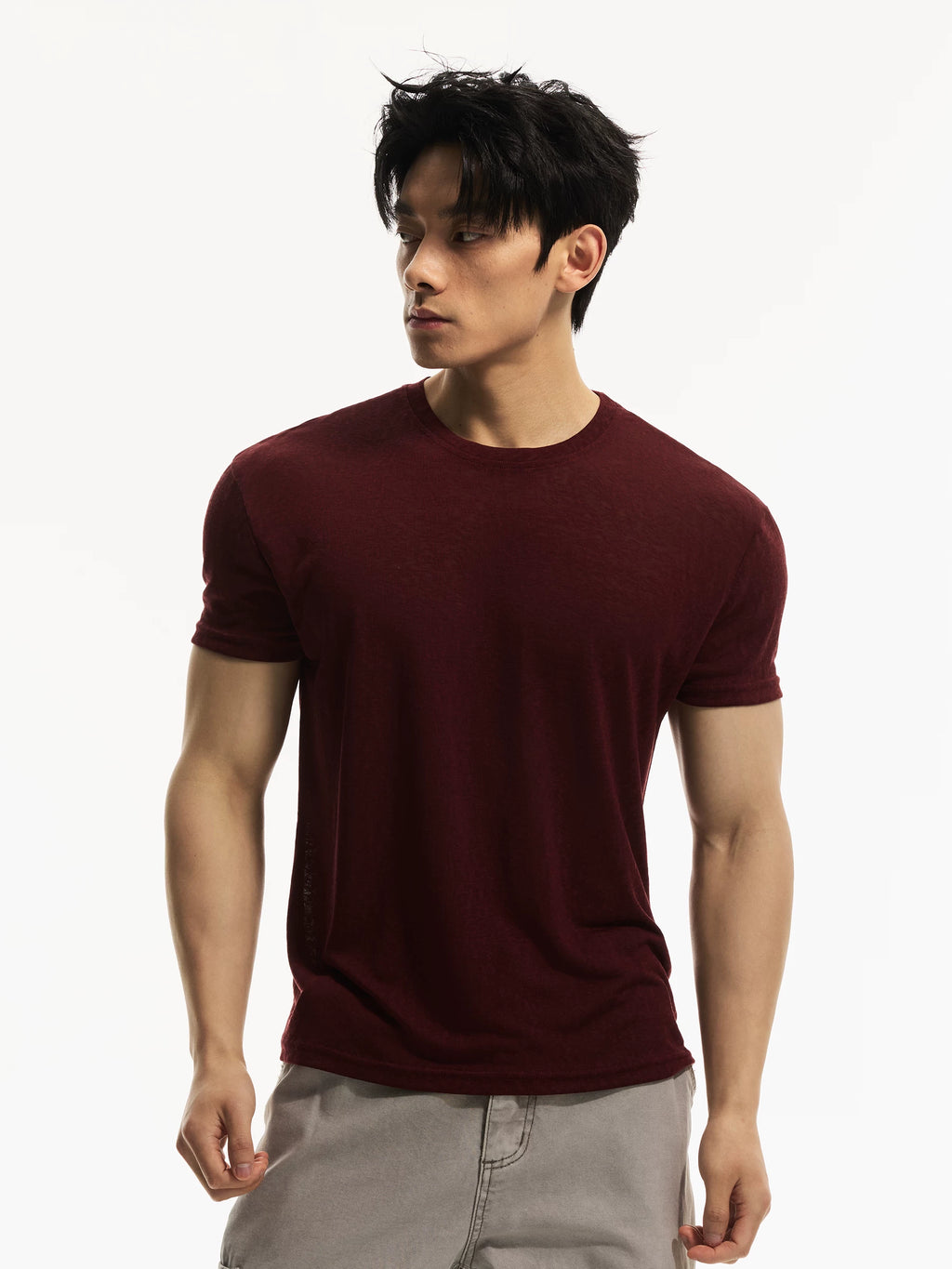 DAY NY Cool and Light Front Shoulder Casual Tee