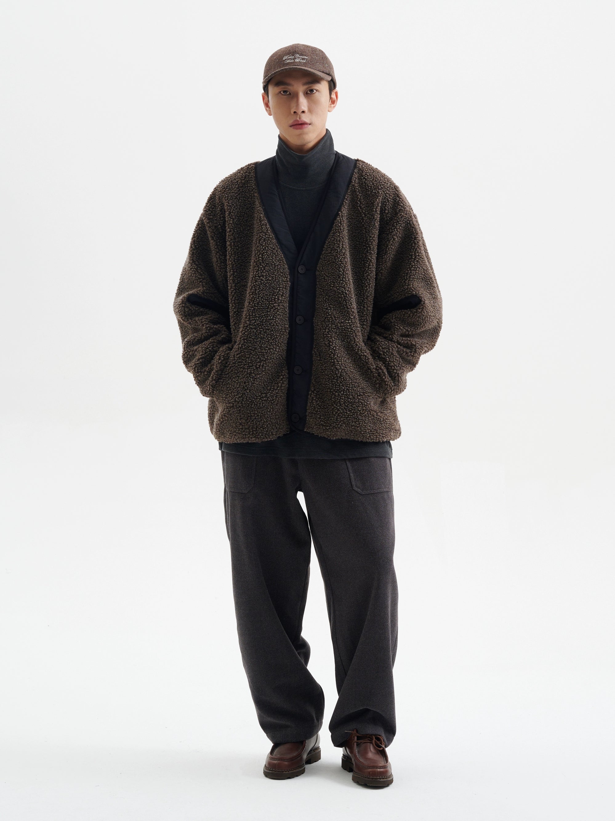 BUTTBILL 450G three-pin five-thread double-sided cotton Japanese Jacket