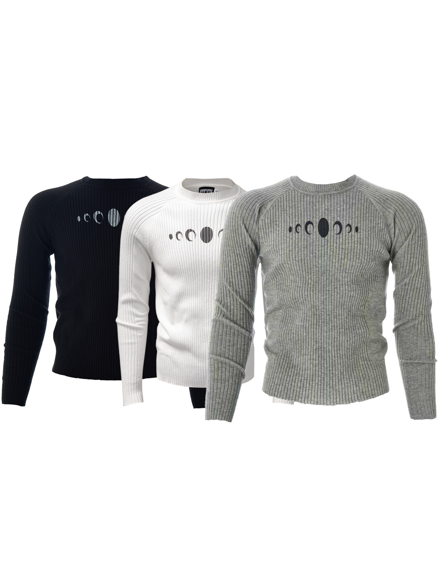 KARMANISTIC slim-fit knitted long-sleeved sweater