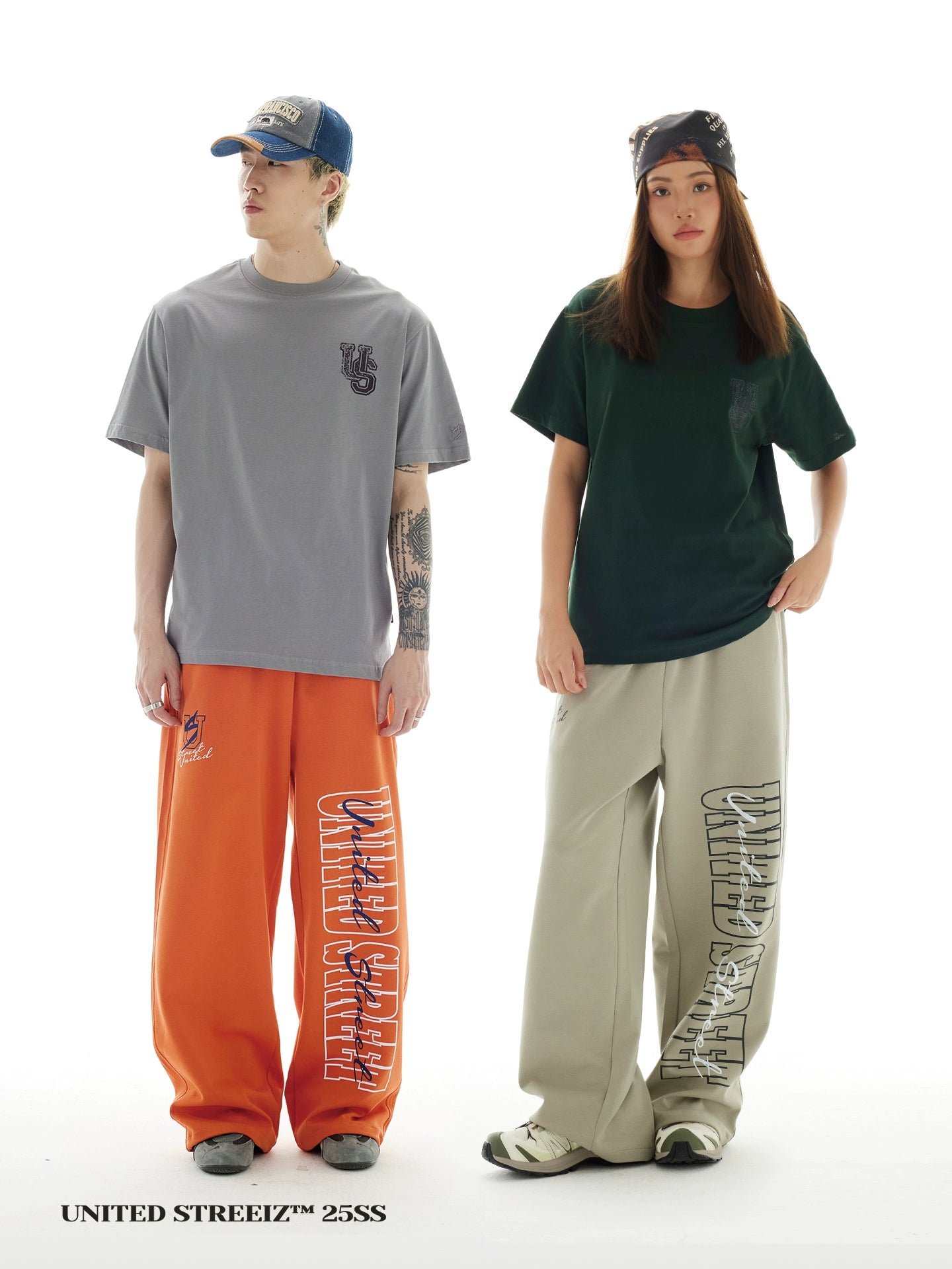 US Loose Breathable Drawstring Casual Pants