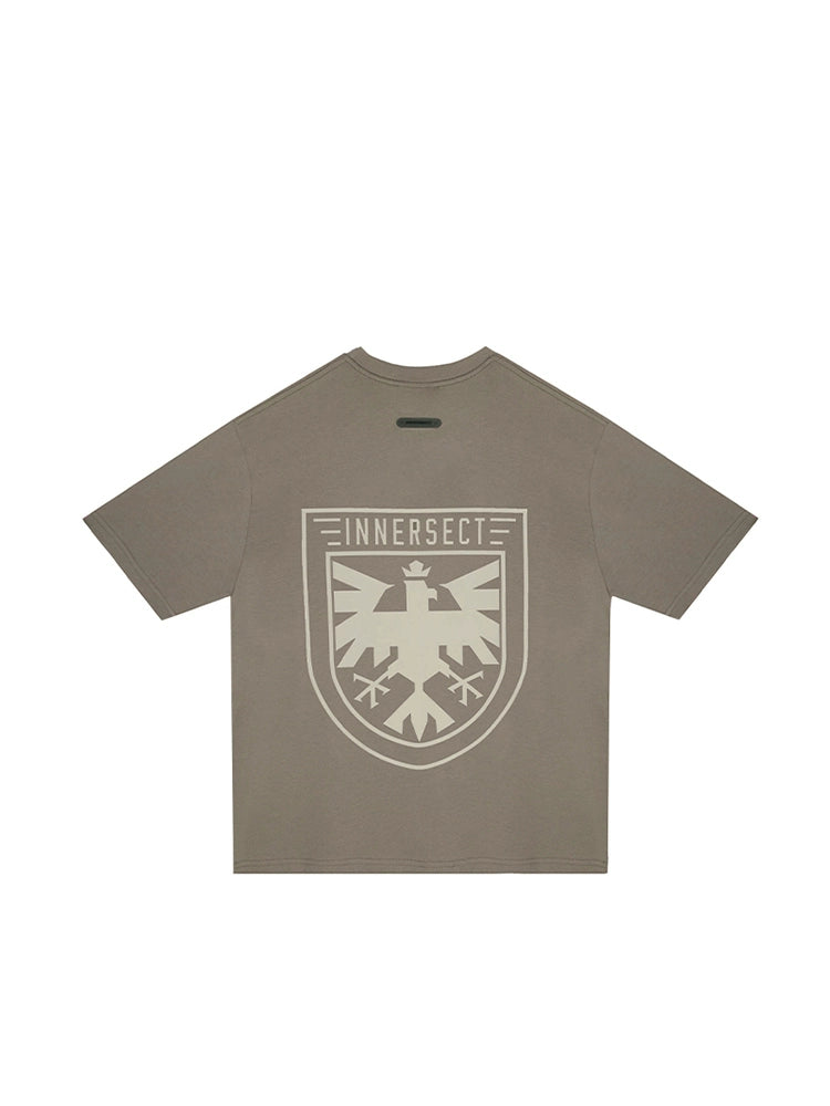 INNERSECT Classic Logo Printing Loose Tide Tee