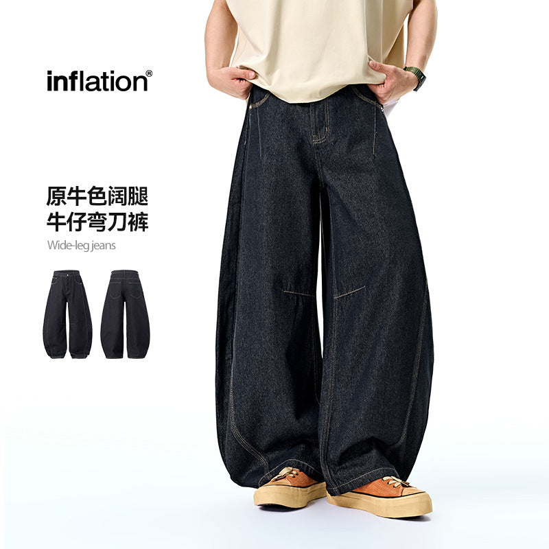Inflation American Street Wide Leg Scimitar Jeans