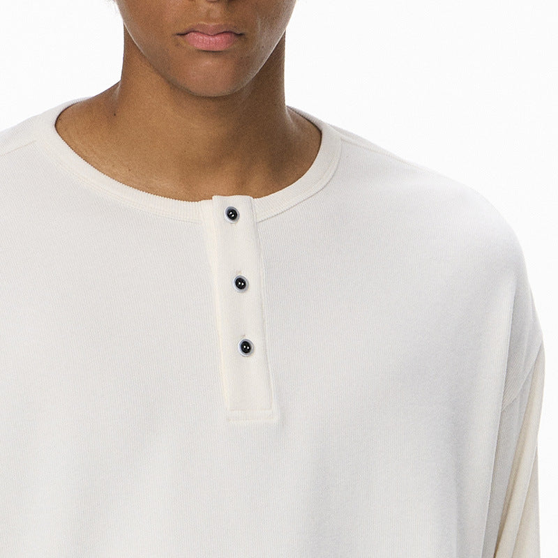 Inflation Lazy Henry Casual Long Sleeves