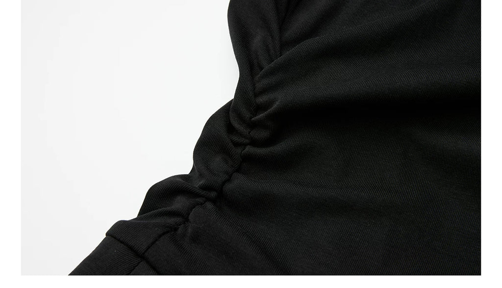 INDULGE Knitted Stitching Dress