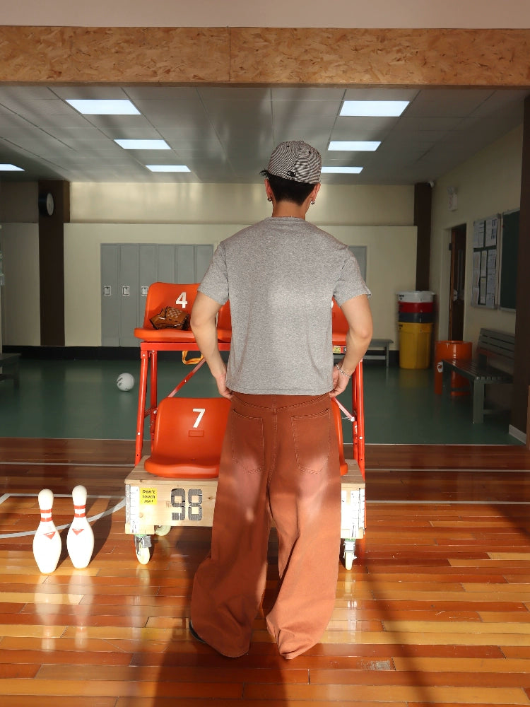 InsGale Plain Basic Semi-transparent Quick-drying Bamboo Tee