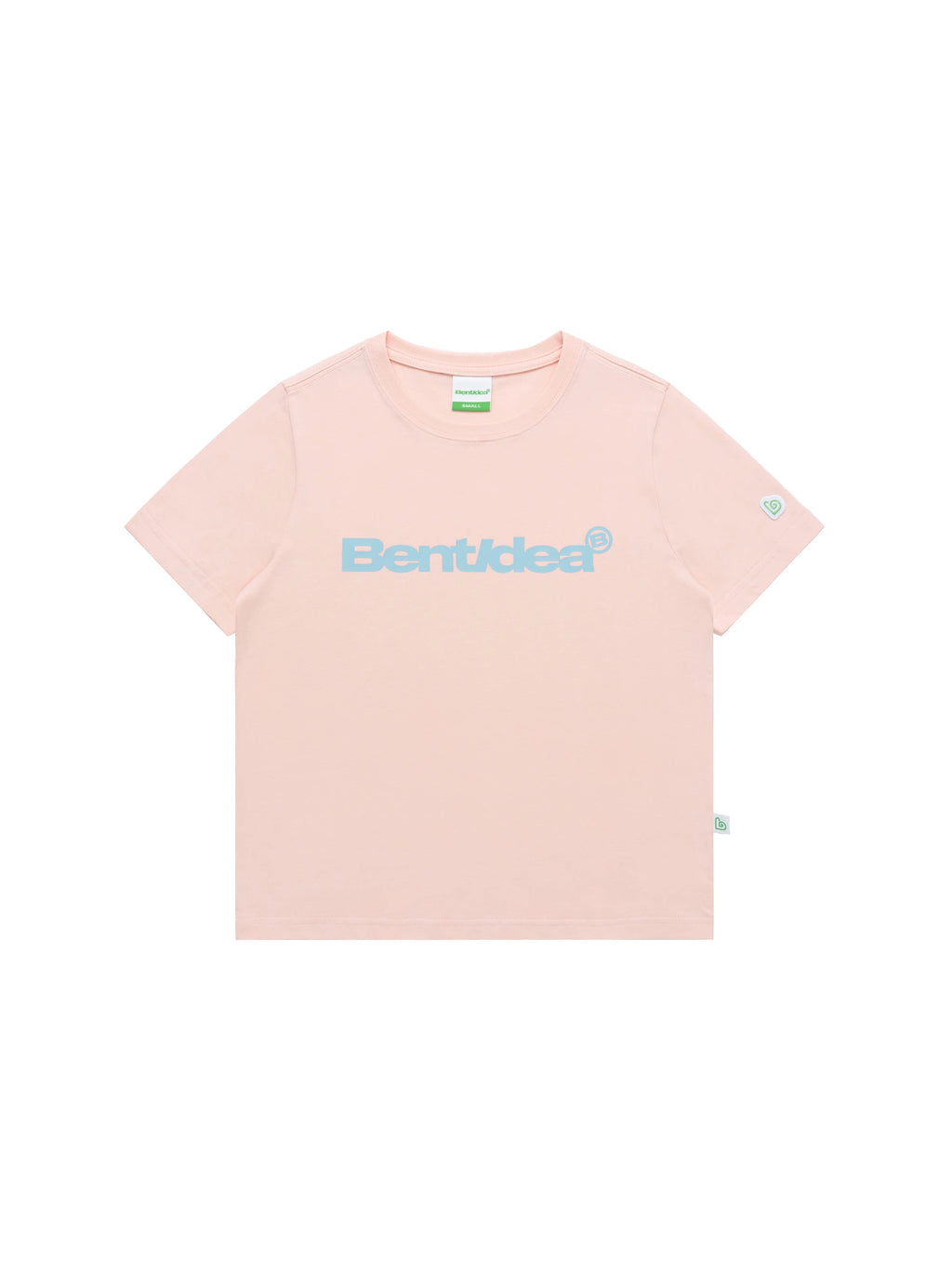 BENT IDEA Slim Fit Standard Font Logo Printed Tee