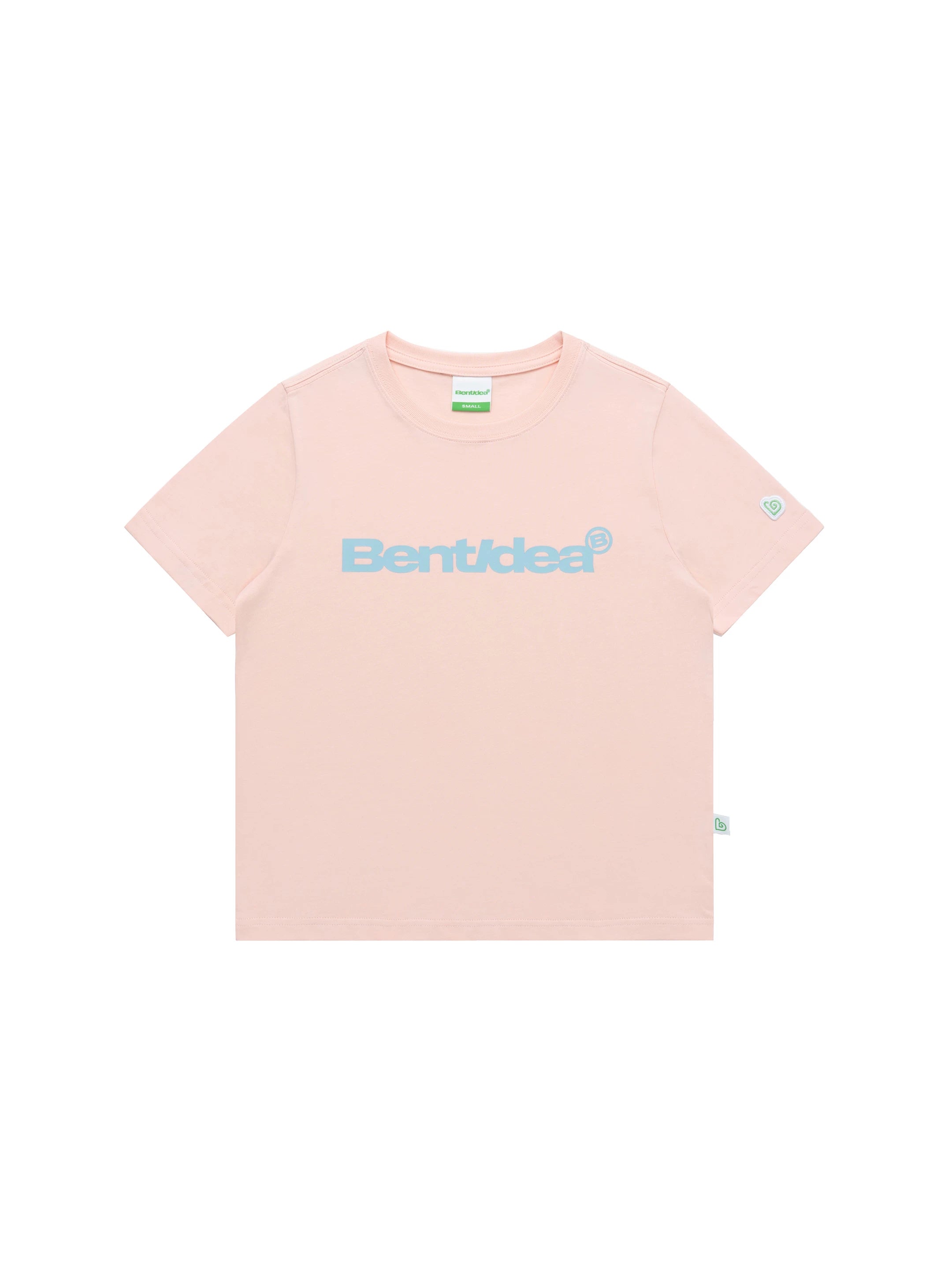 BENT IDEA Slim Fit Standard Font Logo Printed Tee