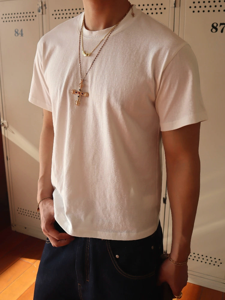 InsGale Plain Basic Semi-transparent Quick-drying Bamboo Tee