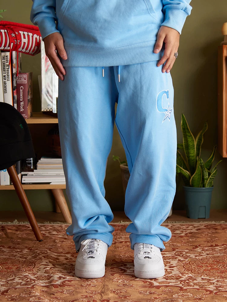 ChillHigh Loose Embroidered Thickened Sweatpants