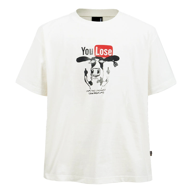 Remedy Guochao Loose Round Neck Tee