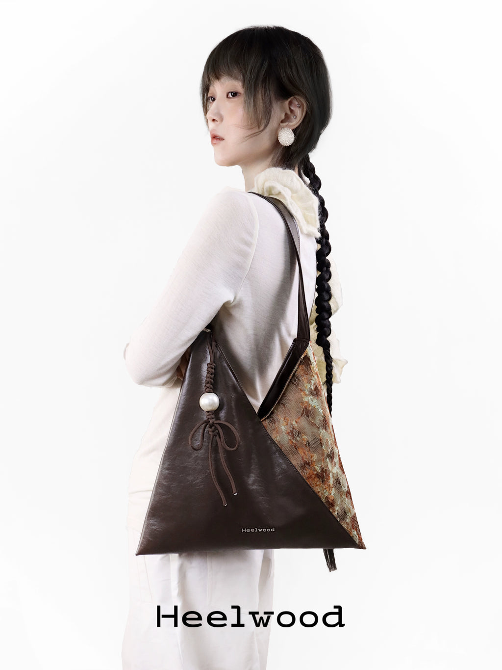 Heelwood Colour Matching Knot Shoulder Bag