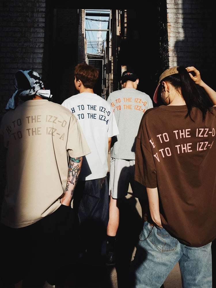 STA Crew Neck Loose Casual Daily Sports Tee