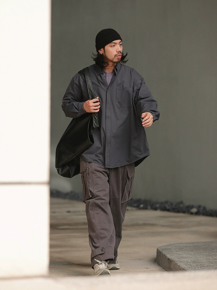 NOEARS Vintage Loose Lazy Style Shirt