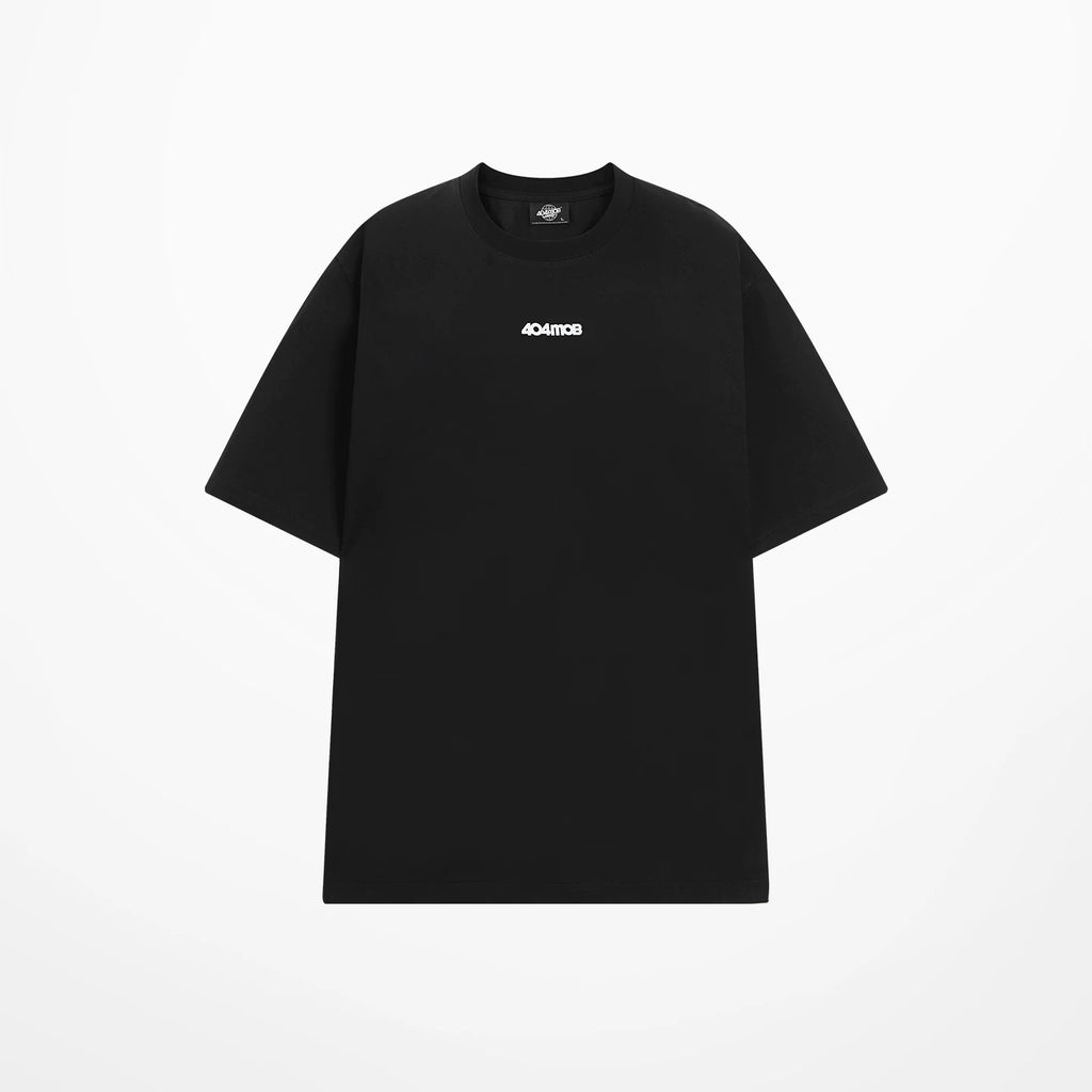 404MOB Letter Print Casual Versatile Tee