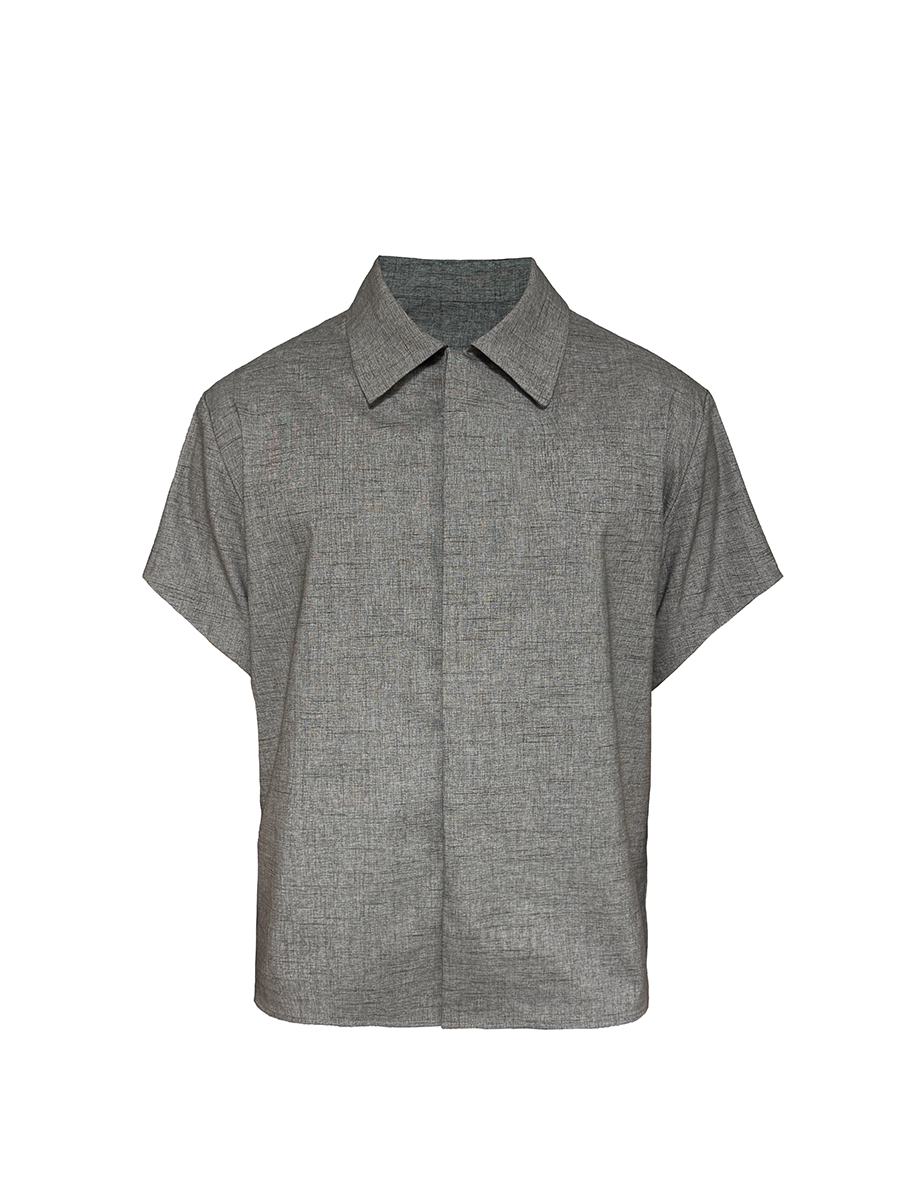 JCAESAR Bud Collar Casual Versatile Shirt