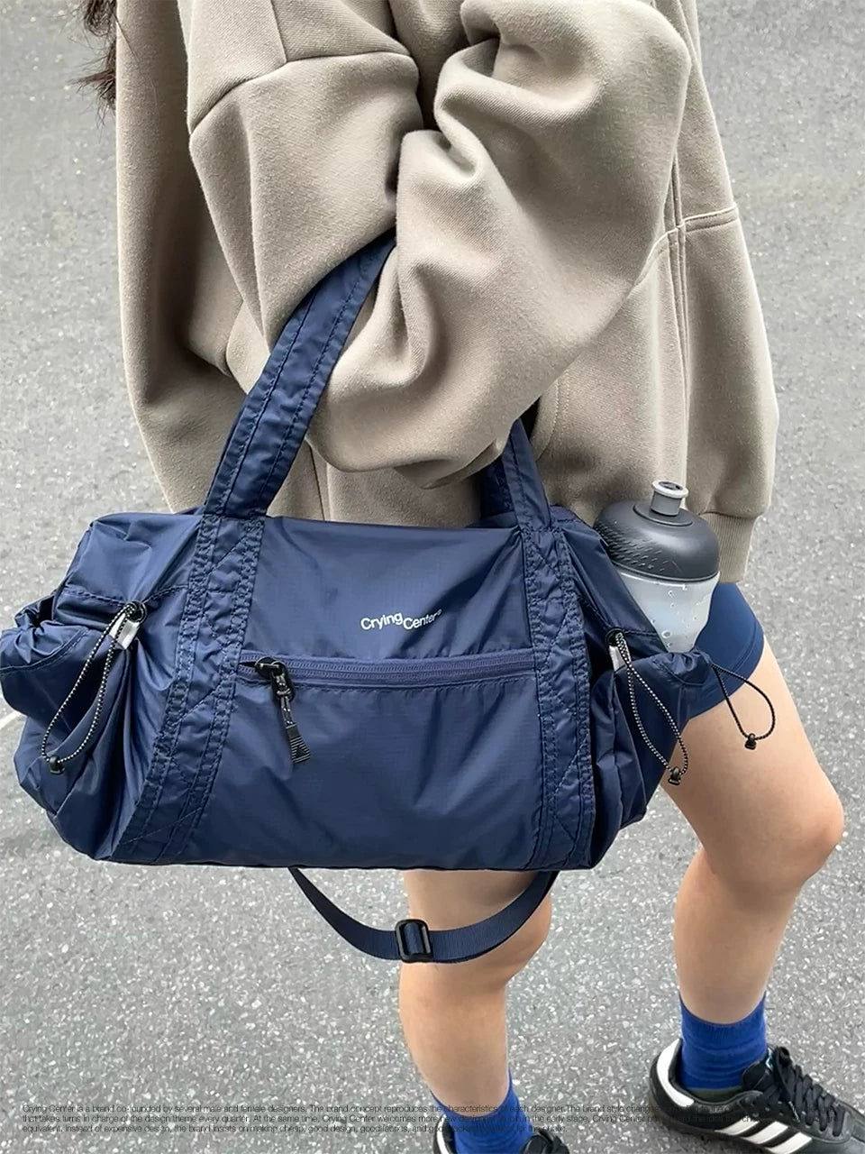 CryingCenter Outdoor Wear-resistant Leisure Sports Messenger Bag