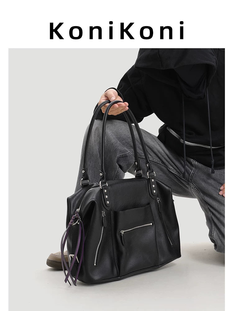 KoniKoni Large Capacity Casual Shoulder Bag