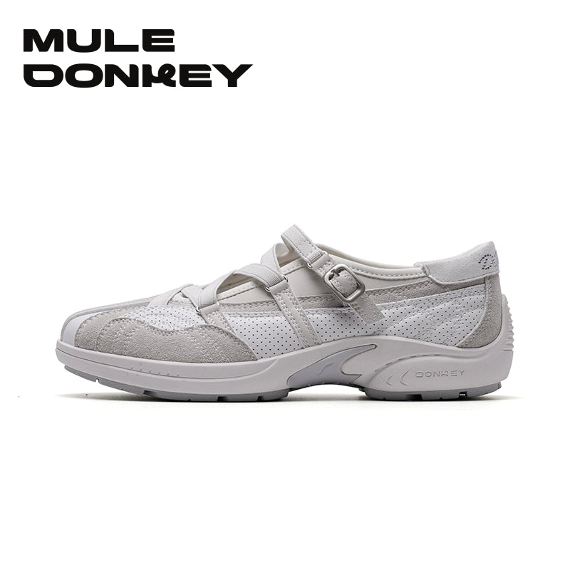 Donkey Straps Breathable Shallow Mouth Single Shoes