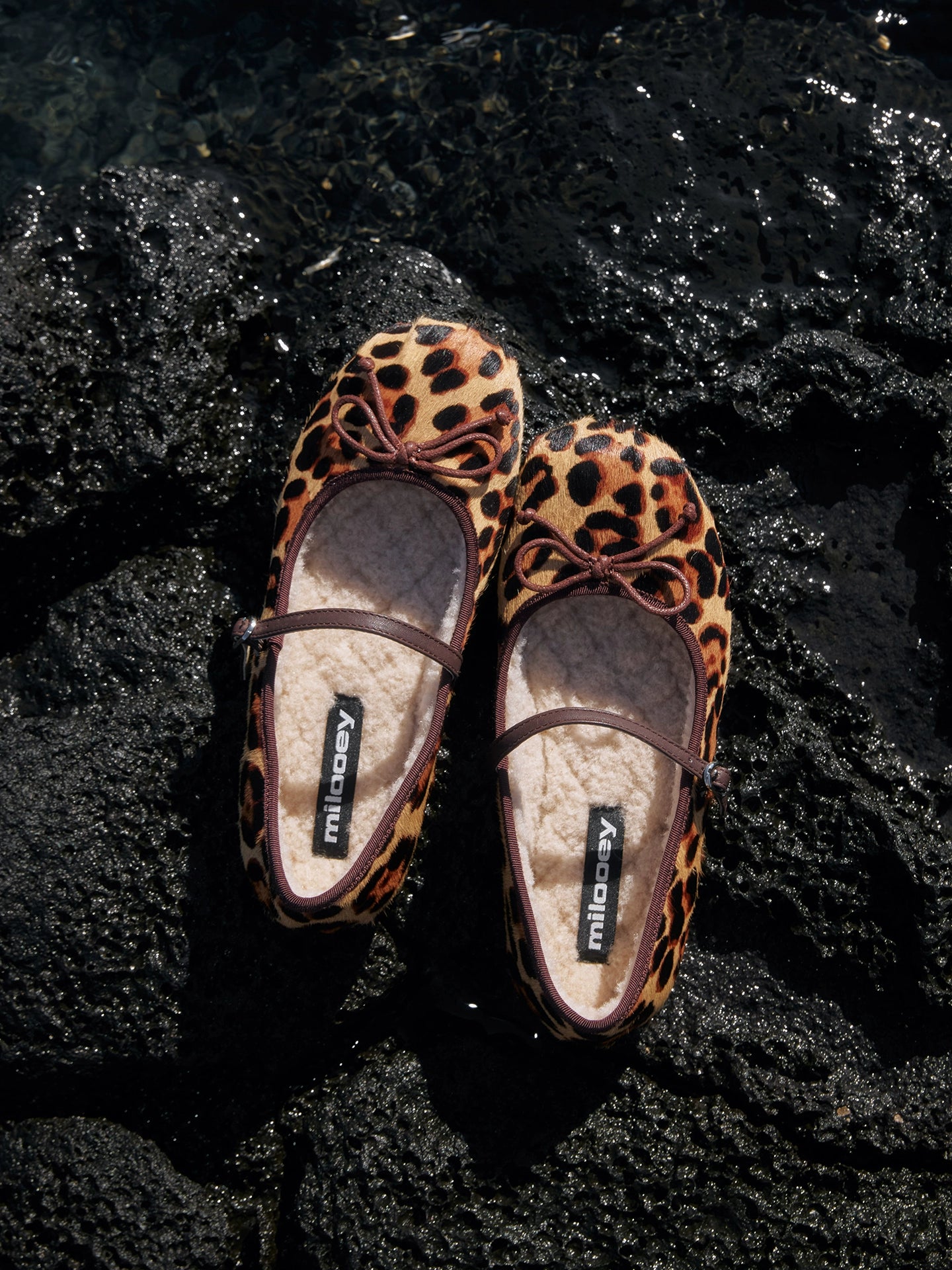 Milooey Small Fragrant Breeze Plush Inner Heightened Mary Jane Single Shoe
