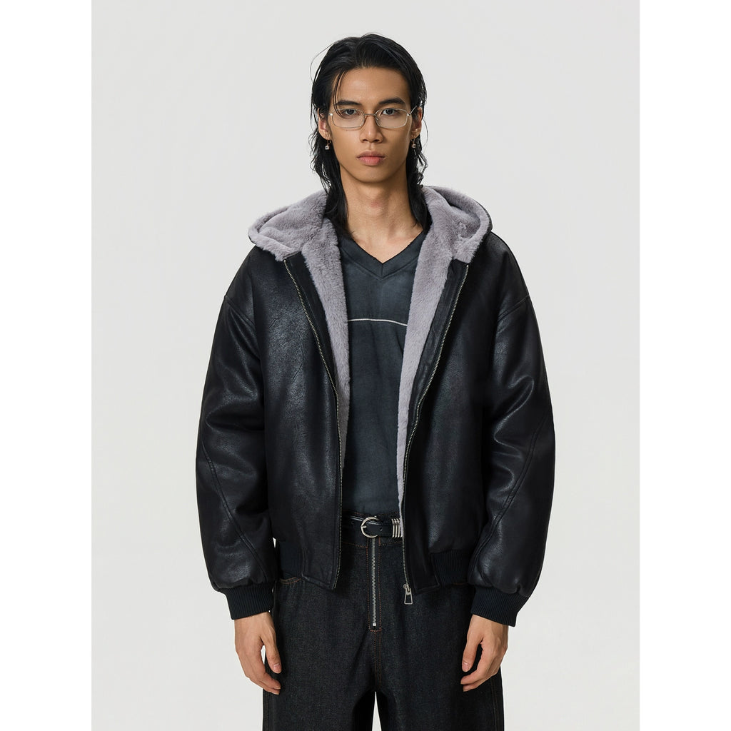 BTSG Imitation Mink Cotton Jacket