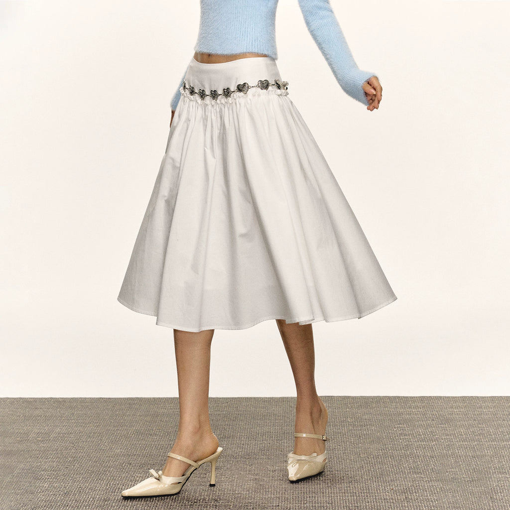 Ariseism Vintage Casual Versatile Skirt