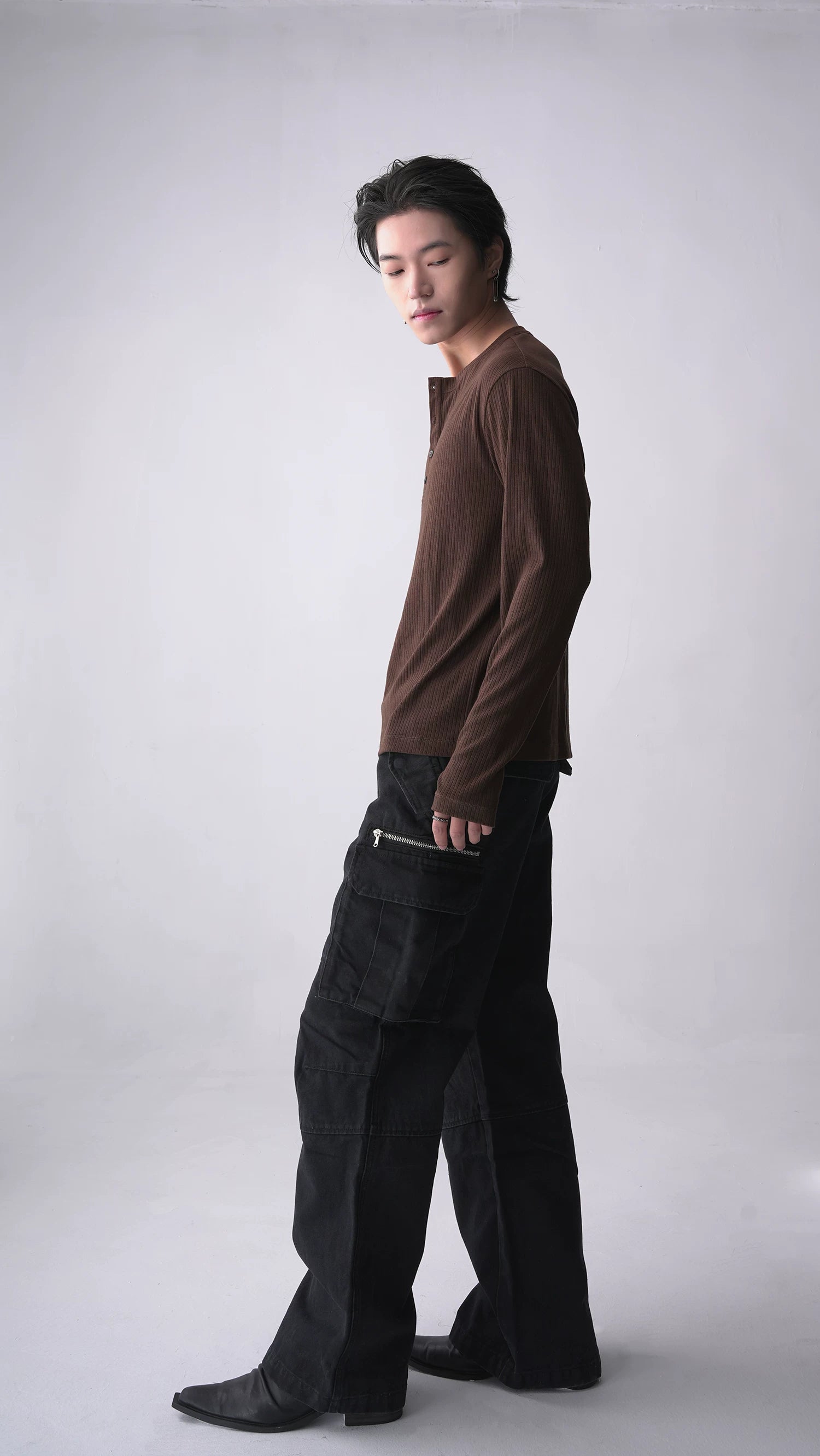 SOUTHFISH Red Flame Three-dimensional Cutting Stone Grinding Leaven Washing Overalls