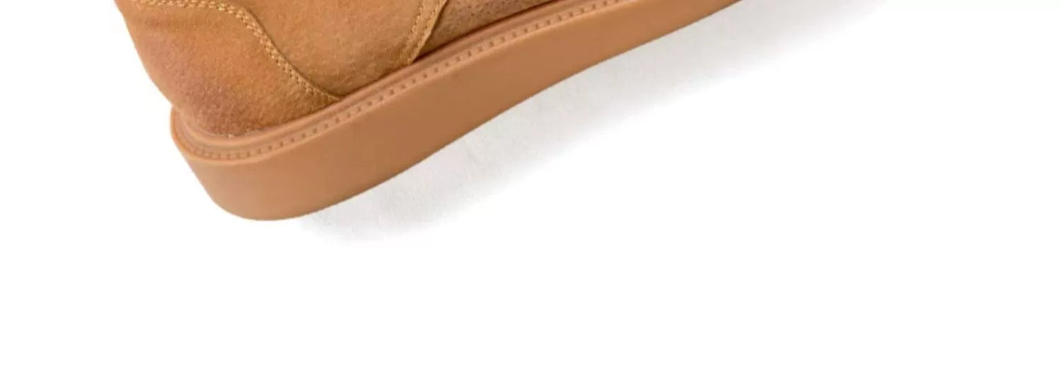 Maden Retro Low-top Casual Big-head Leather Shoes
