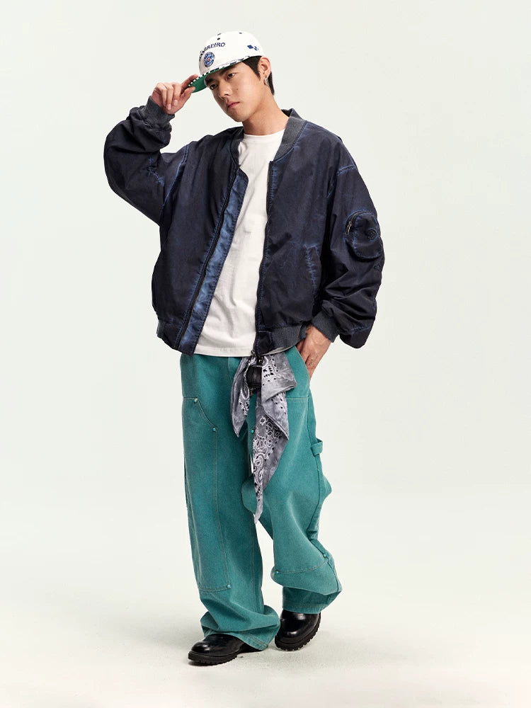 CoosRetro Vintage Contrast Jacket