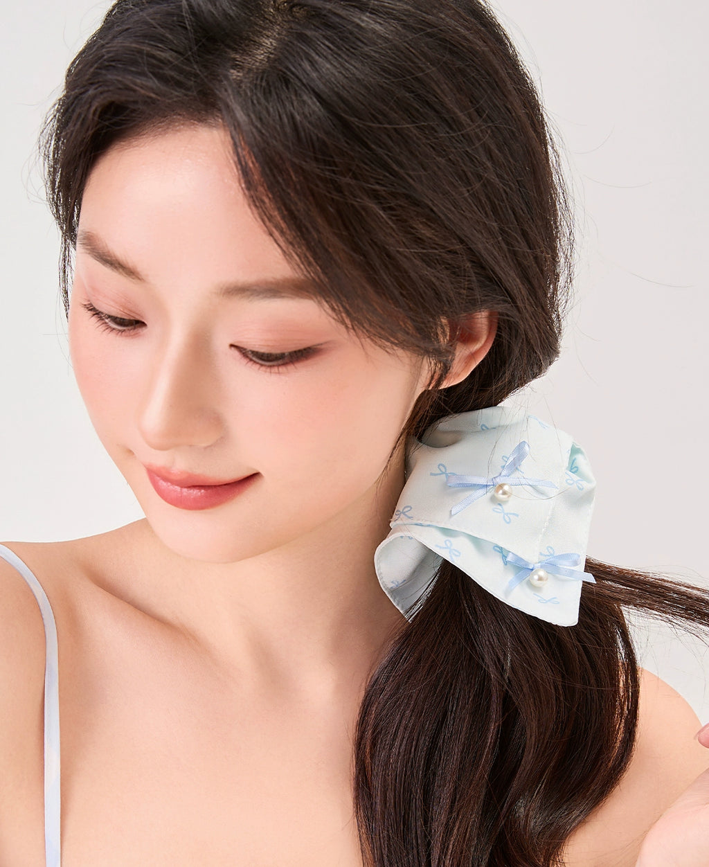 DODOGOGO Sweet Girl Wind Square Towel Hair Band