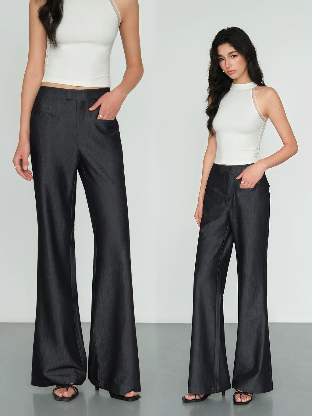 NEVA HU Thin Micro-pull Versatile Casual Pants