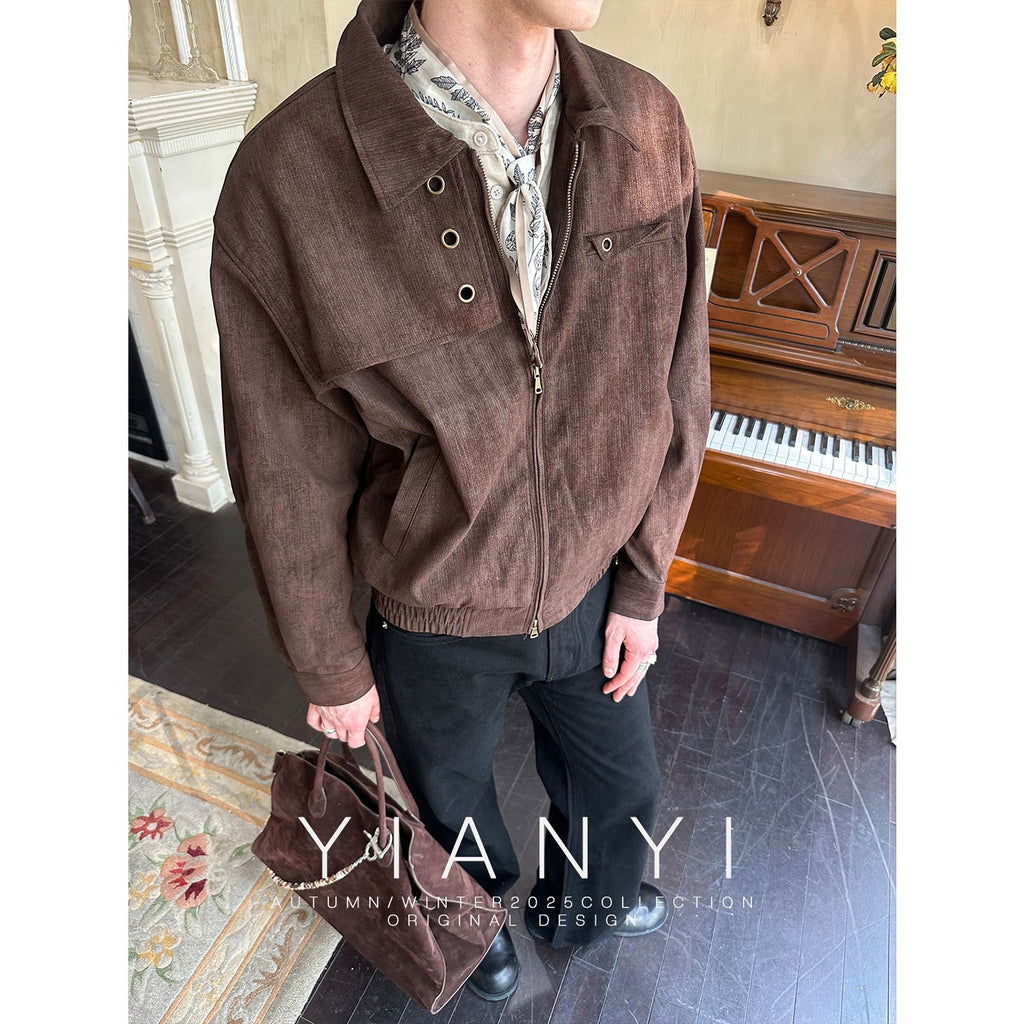 EME Slack Vintage Lapel Jacket