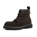 Maden Retro Casual Mid-top Thick-soled Leather Breathable Martin Boots