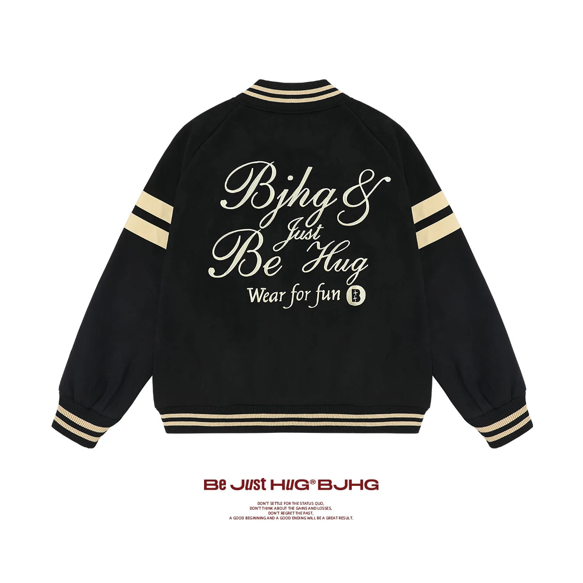 BJHG Premium Embroidery Trendy Shoulder Jacket