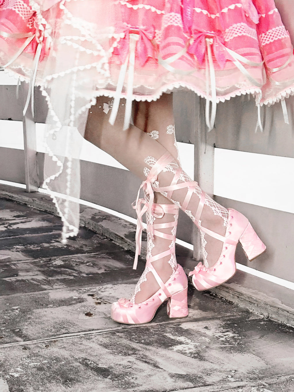 Dollybae Satin Heightened Heels