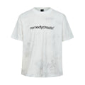 Remedy Vintage Letter Print Loose Crew Neck Tee
