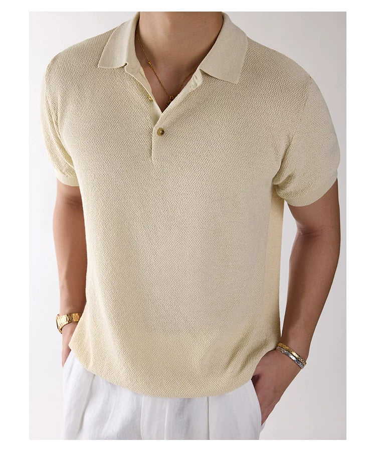 SEE ALSO Breathable Slack Knitted POLO Shirt