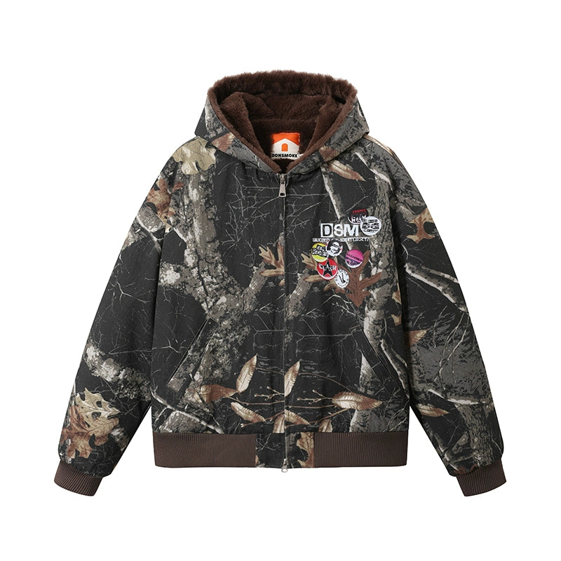 DONSMOKE Camouflage Thickened Jacket
