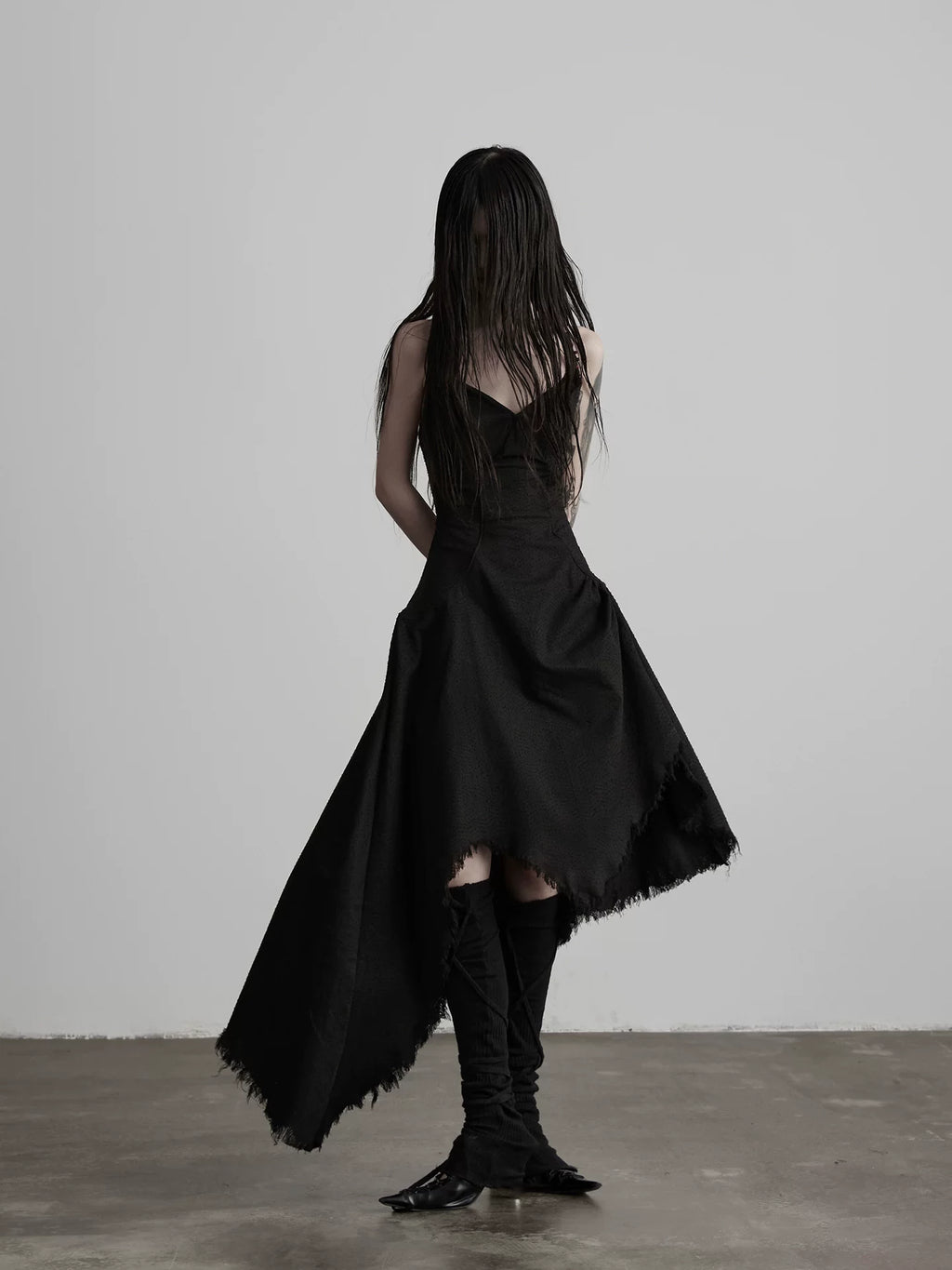 INDULGE Hem Waist Tube Top Dress