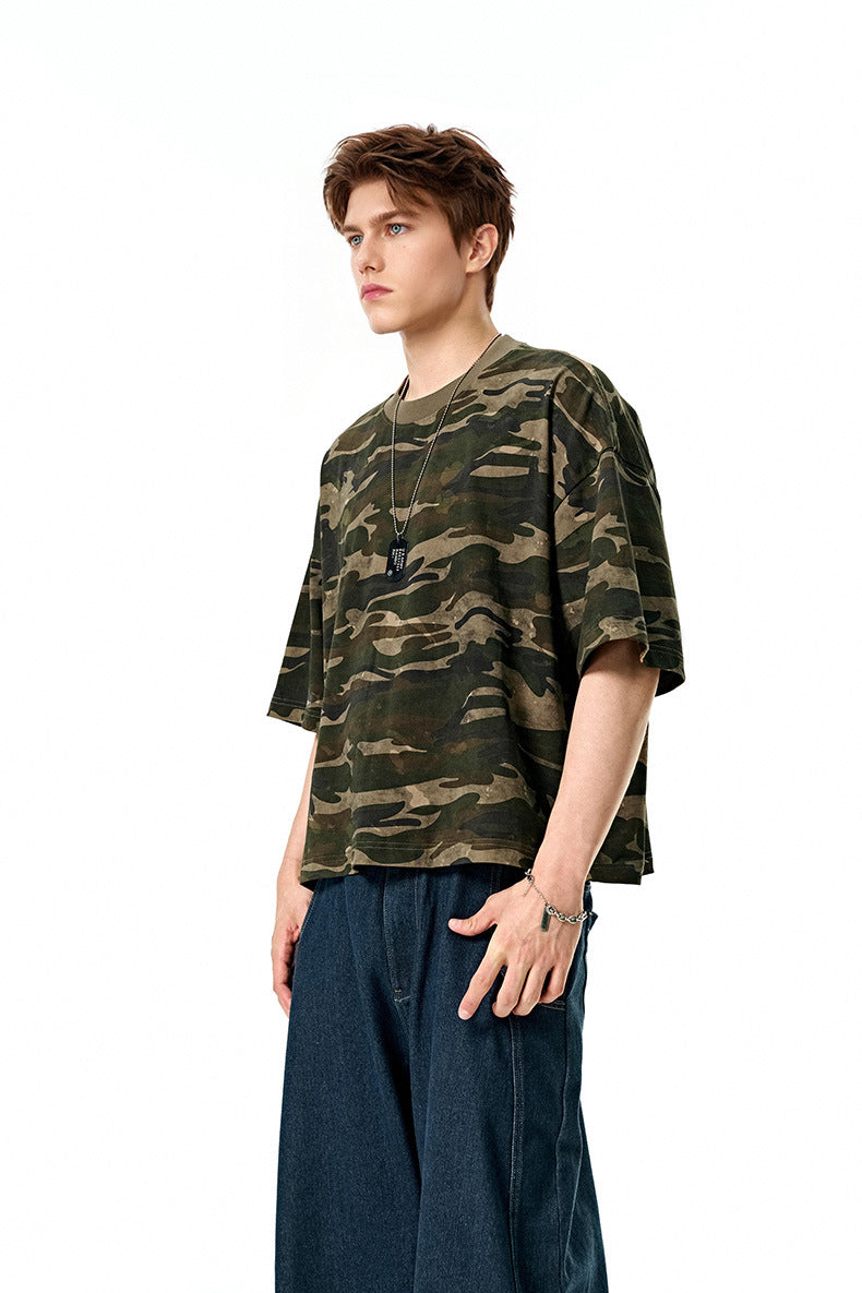 INF Boxy Camouflage Tee