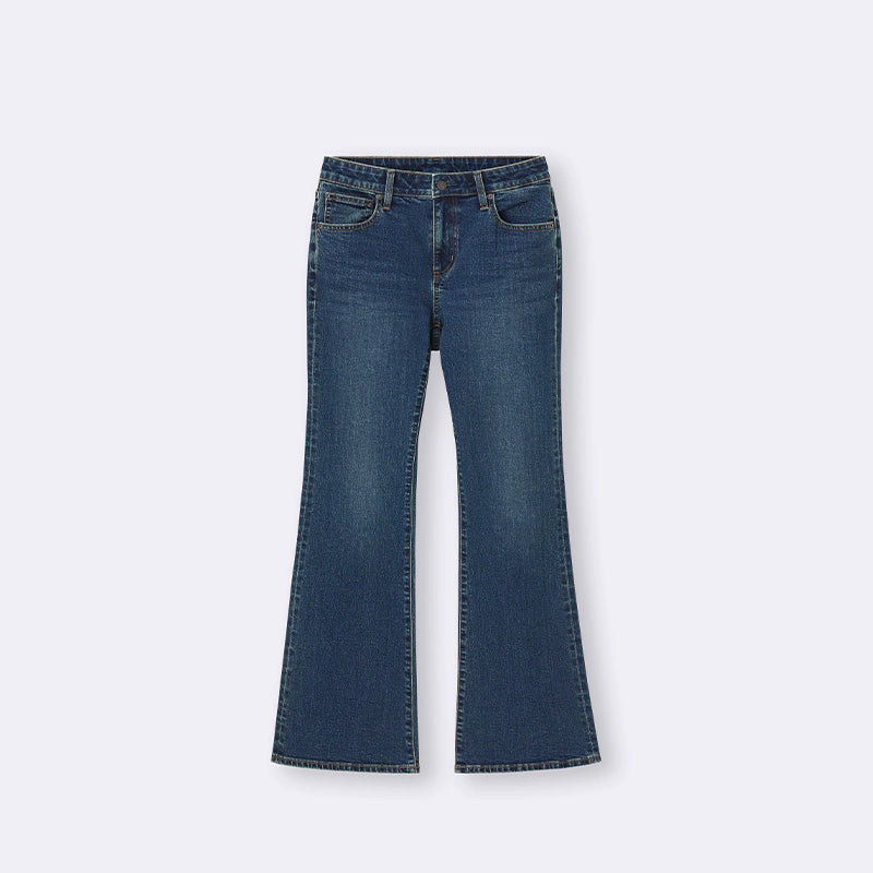 GU Slim Flared Jeans