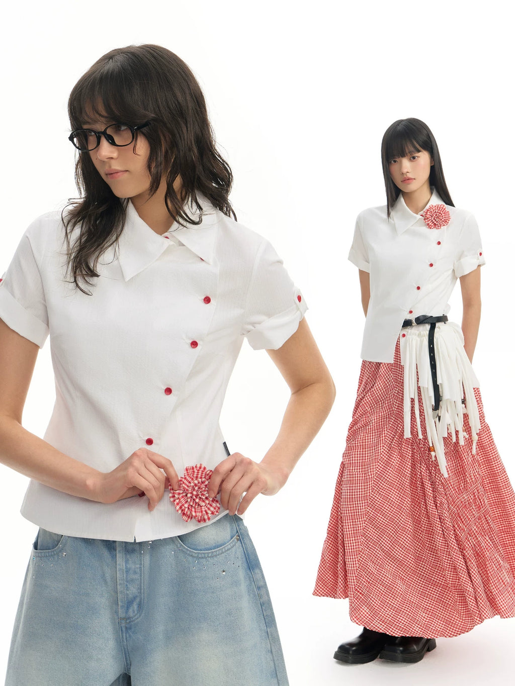 TGNS Casual Slim Skinny Fashion Shirt