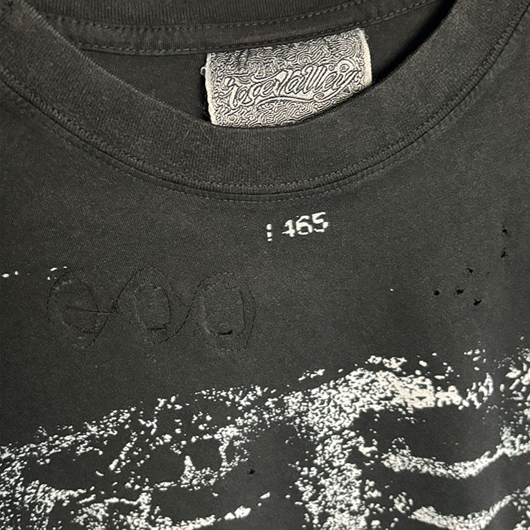 Wang Youbing Studio! BRAND SKELETON 260g 100% Cotton Tee